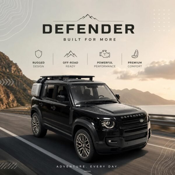 Defender 1:32 (Black)