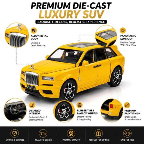 Rolls Royce 1:32 (Yellow)