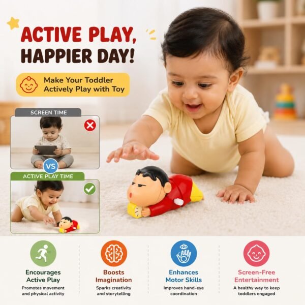 Crawling Shinchan Toy